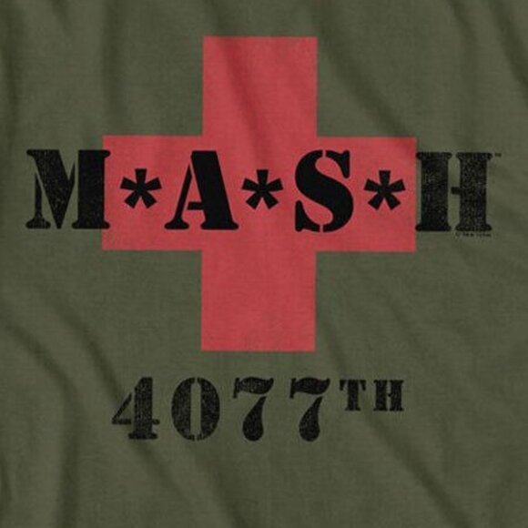 MASH 4077th Red Cross Retro TV Show Fan Gift Graphic retro T-Shirt 90 - Picture 2 of 5